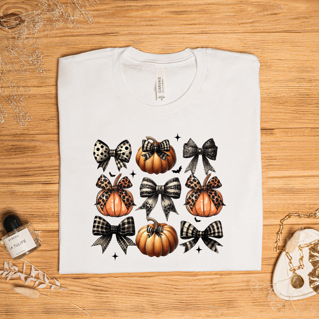 Pumpkin Bow & Girly Vibes 