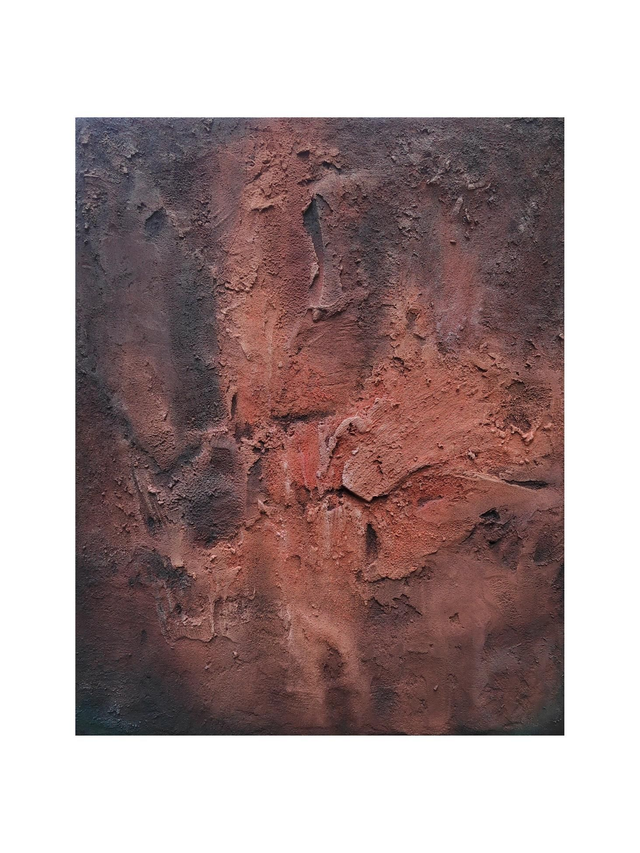 &quot;Volatile terrain&quot; - 73 x 92 cm