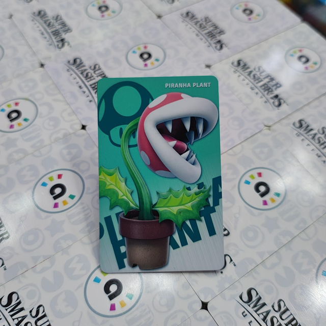 Tarjeta Amiibo Piranha Plant / Smash Bros