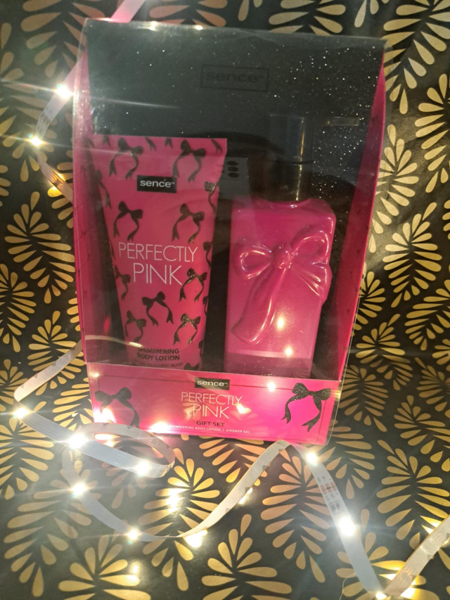 Coffret Cadeau Sence Collection - 2 pieces Glitz &amp; Glam perfectly pink