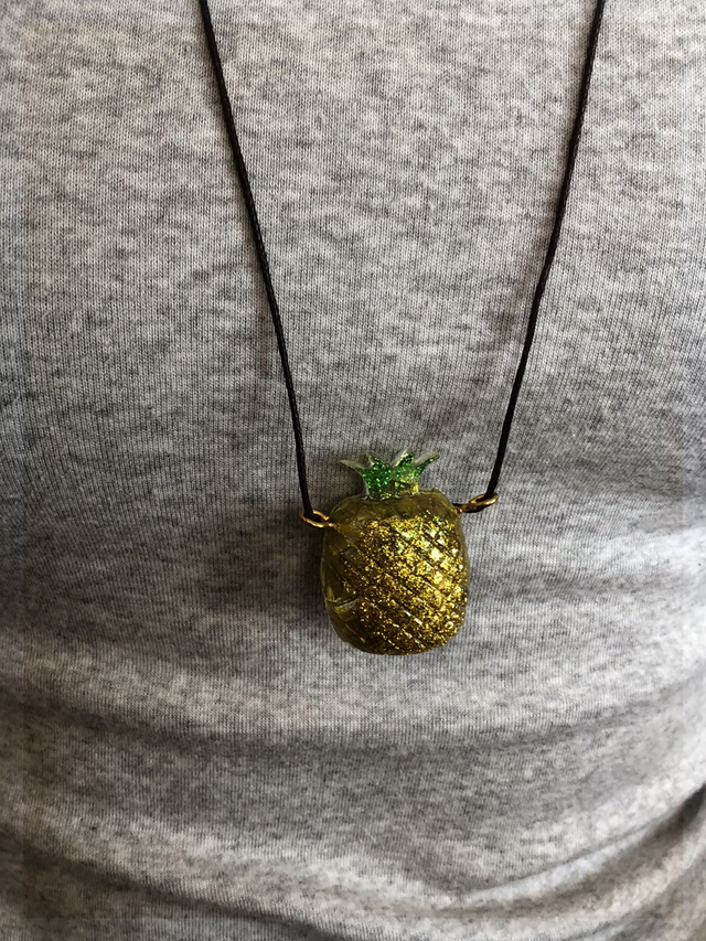 Collier ananas