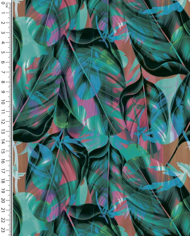 Twilight Tropics French Terry