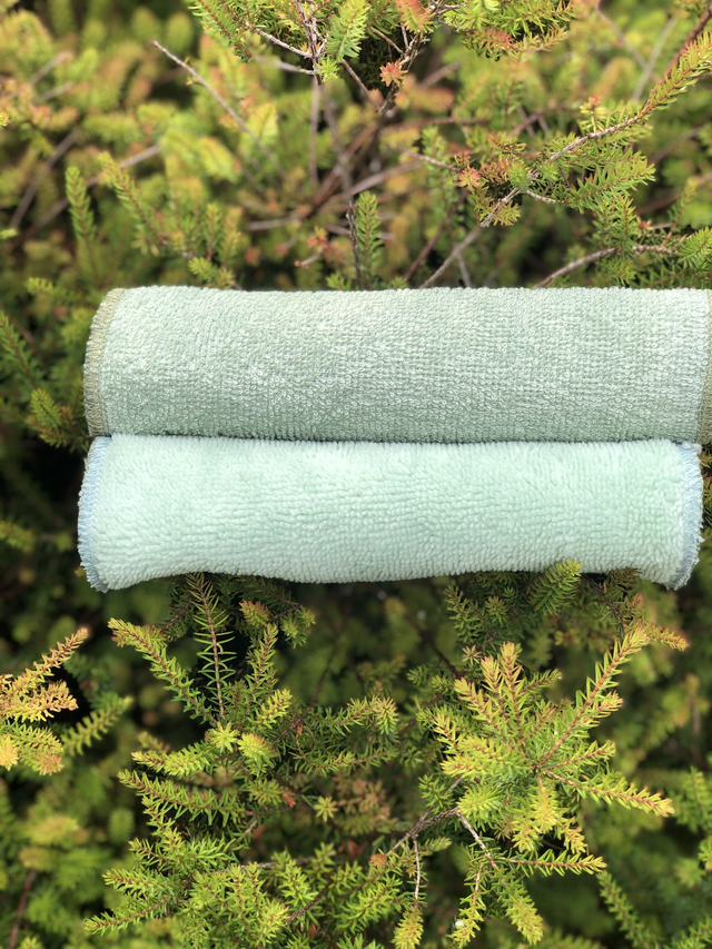 Pad in bamboo per pulizia occhi e orecchie | 16x16 cm