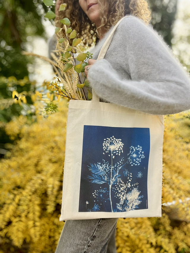 Totebag cyanotype