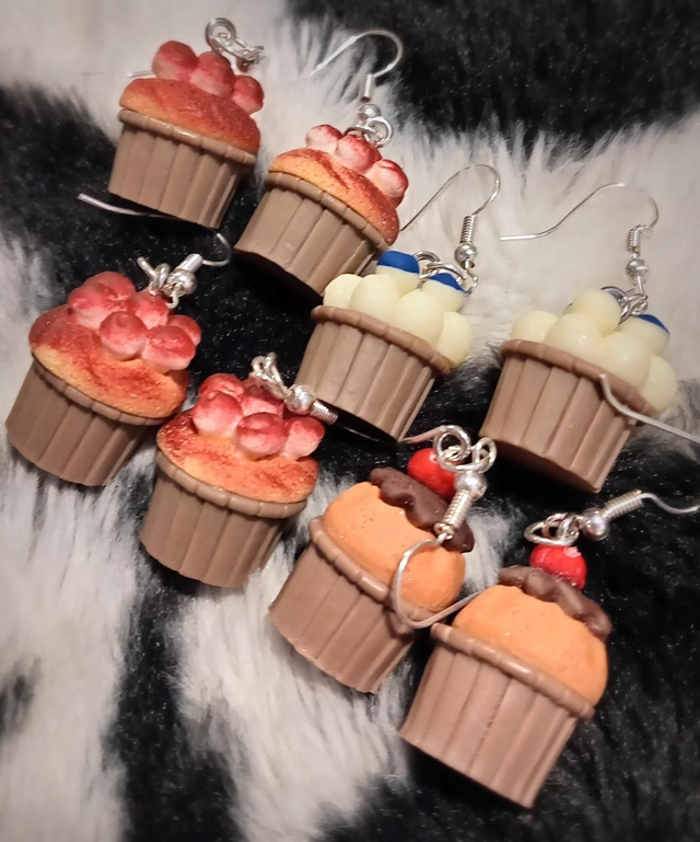 Muffin earrings
