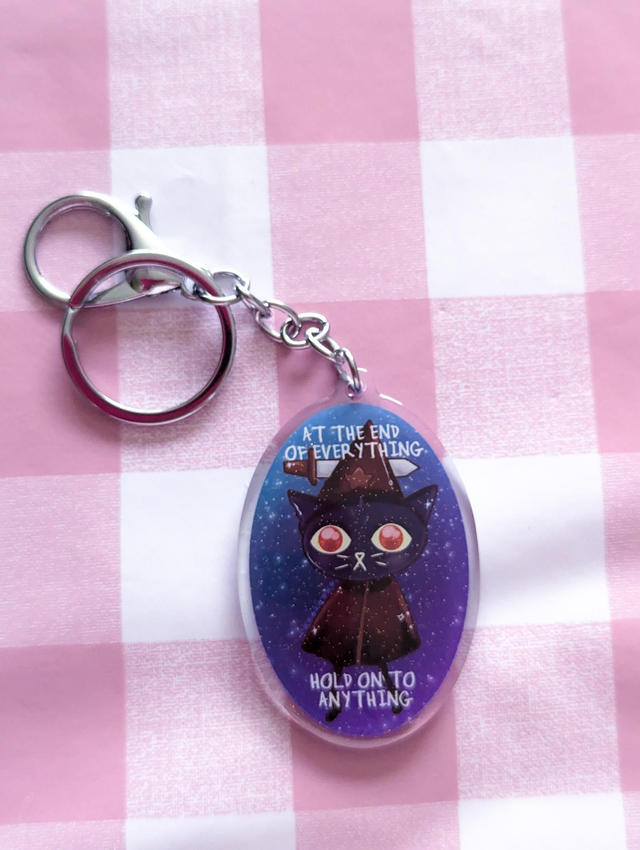 NITW Quote Keyring - geeky gifts, geek gifts, nerdy gifts, nerd gifts, keyring charm, keychain charm, weird gifts, gamer gifts, gaming gifts