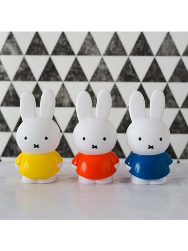 Spardose Hase Miffy, 18cm, blau