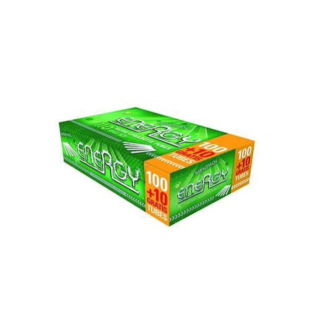  TUBOS ENERGY MENTHOL 110 Ud.