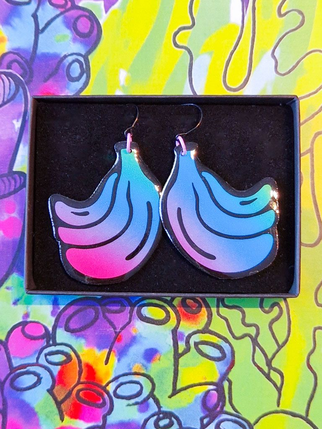 Going Bananas! Rainbow Blue
