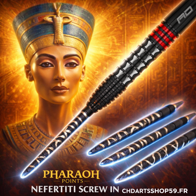 3.Pharaoh Points Nefertiti Srew In (Swiss Point)
