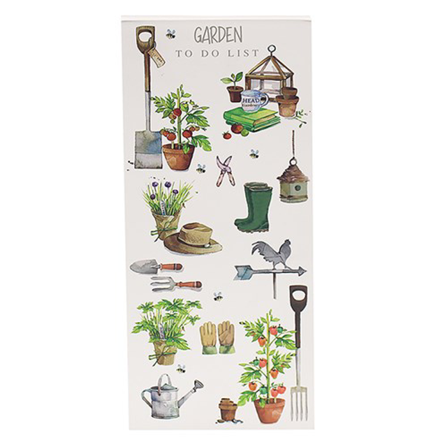 Stationery To Do List Garden 