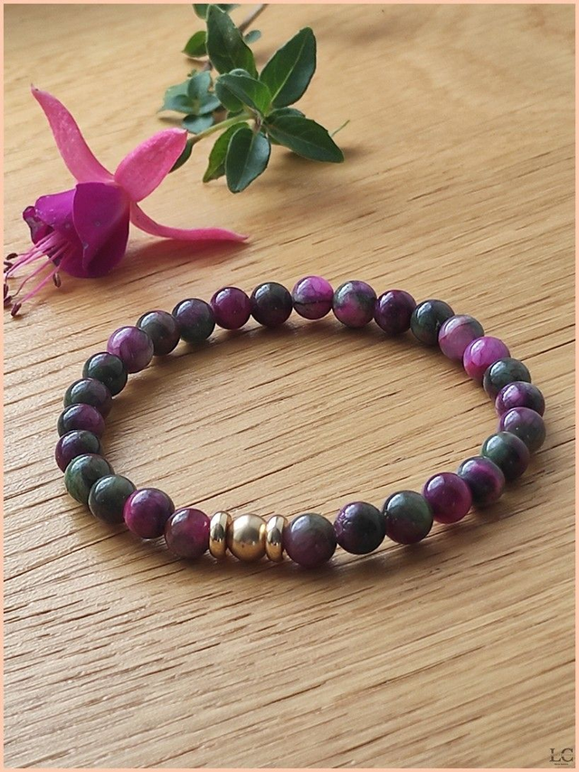 Bracelet 6mm - Jade persan