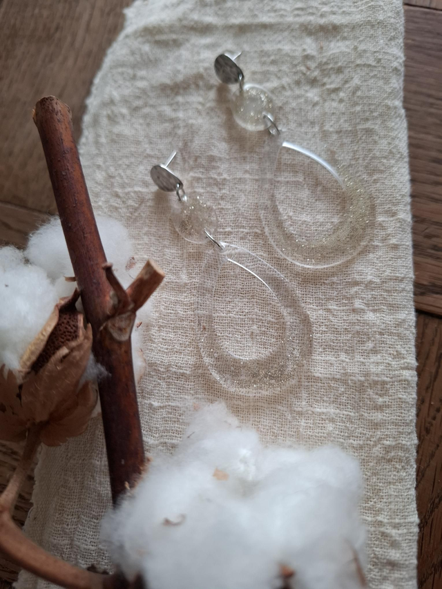 Boucles d'oreilles" les cristals"
