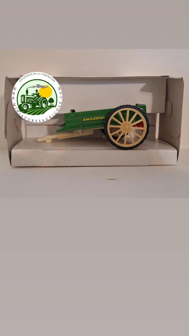 Remorque 1 essieu siku 3485