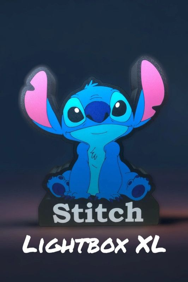 Lampe LED Stitch – Lightbox XL / Déco Disney trop mignonne