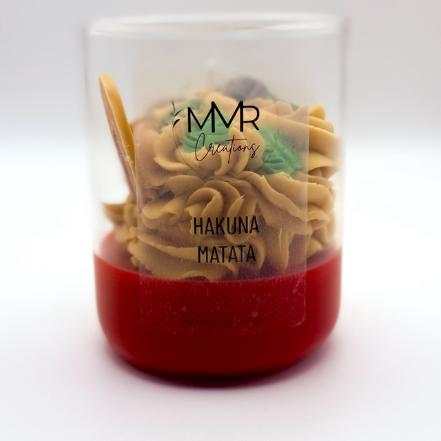 « Hakuna Matata » - Bougie artisanale parfumée