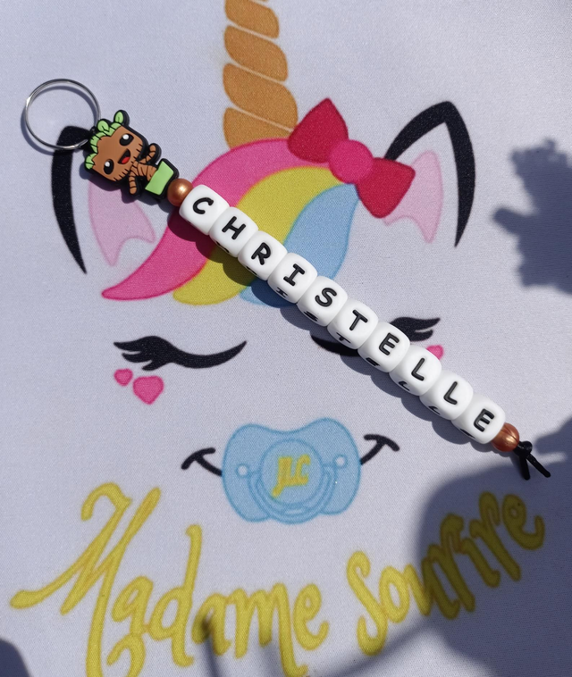 Porte clés 1 branche Groo