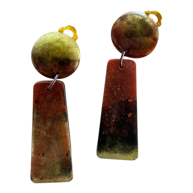 Boucles  d&#039;oreilles à clip Telluris 