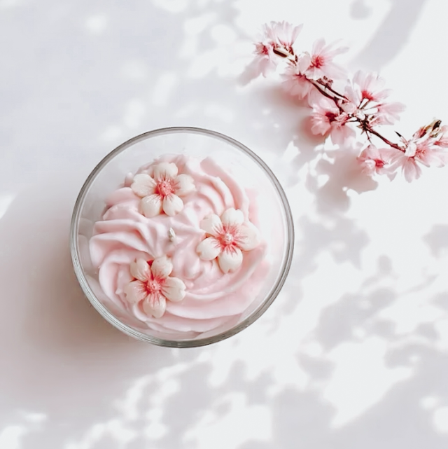 Bougie chantilly 