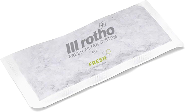 Rotho Fresh Jeu de 4 recharges Fresh Filter System, de nouveaux filtres, blanc, (12.0 x 6.7 x 4.2 cm)