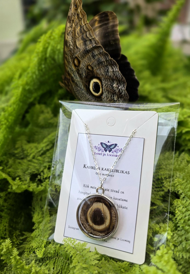 Kaelakee "Kahkjas kakkliblikas"