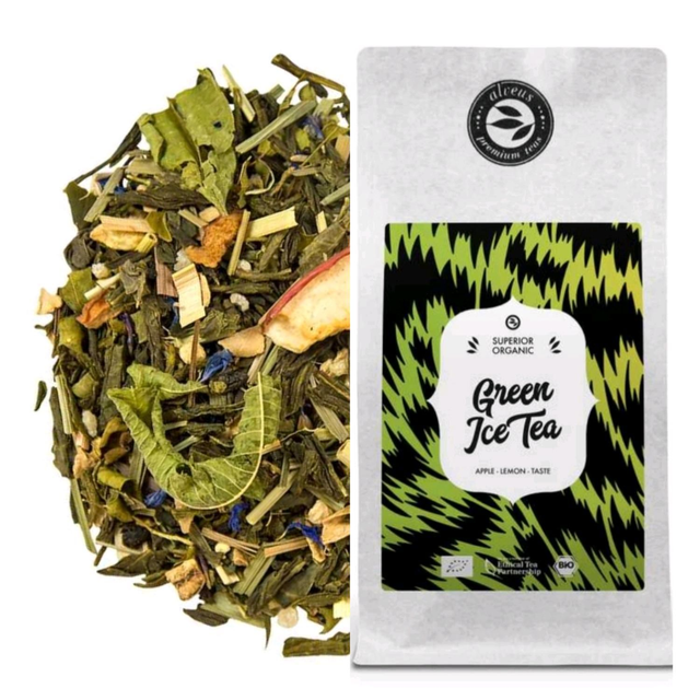 Green ICE TEA (Mela-Zenzero)