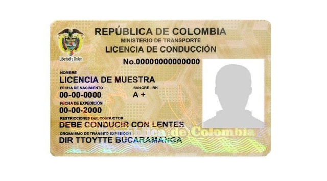 Permis de conduire (Colombie)