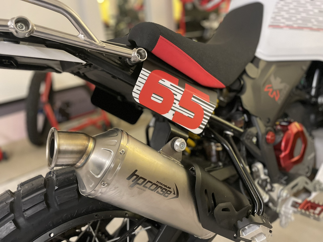 NUMBER PLATE DUCATI DESERT X 