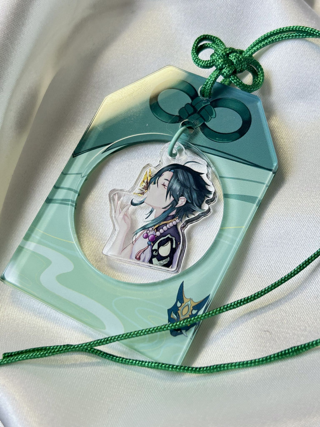 Xiao Omamori keychain | Genshin Impact
