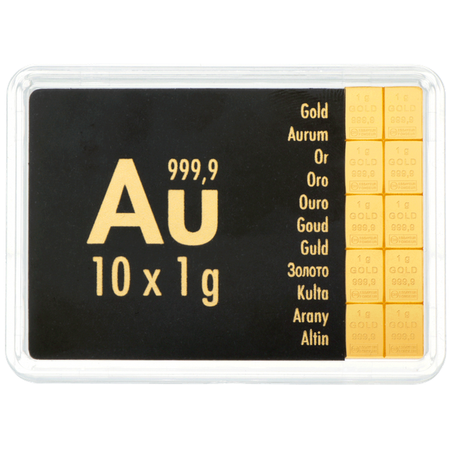 Goud 10 gram 99,99%