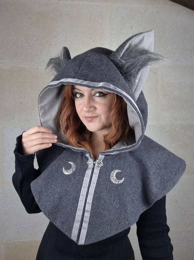 Capuchon Loup à oreilles