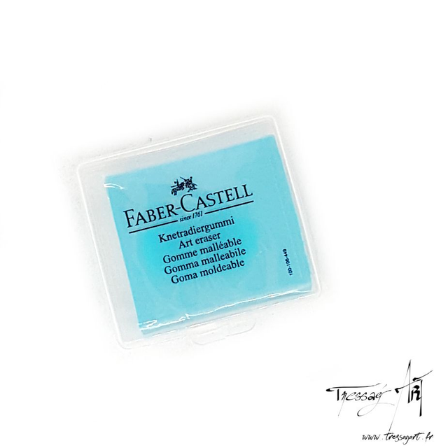 FABER CASTELL - GOMME MALLEABLE MIE DE PAIN BLEU TURQUOISE - FB036003