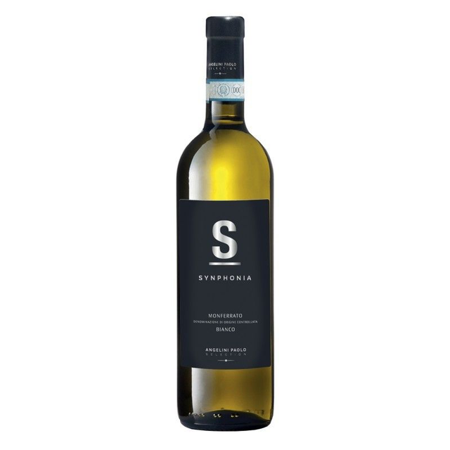 S28A Carton de 6 bouteilles de "Angelini Paolo Monferrato bianco "Synphonia" 2022"