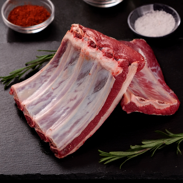 Wildschweinspareribs