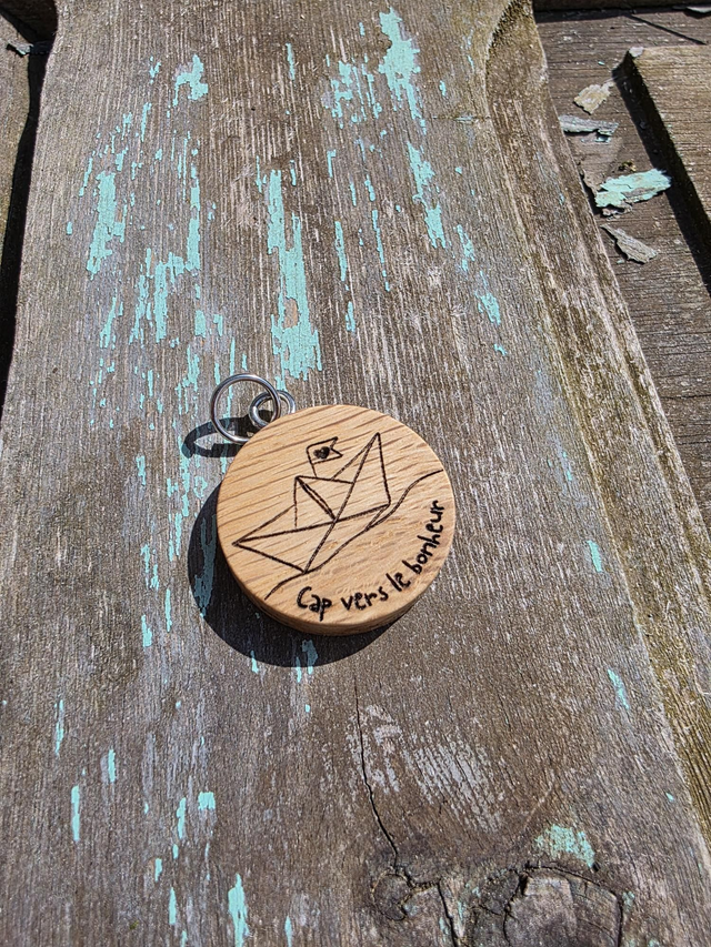 Pendentif Cap vers le bonheur