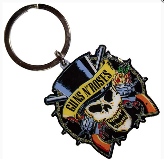 GUNS N' ROSES KEYCHAIN: TOP HAT