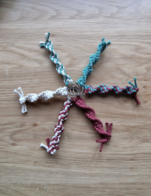 Macrame Key Rings