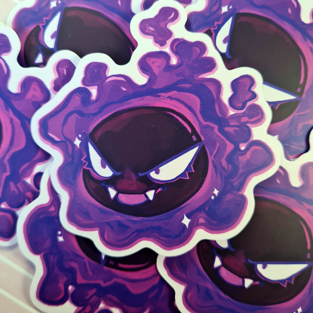 Gastly Sticker