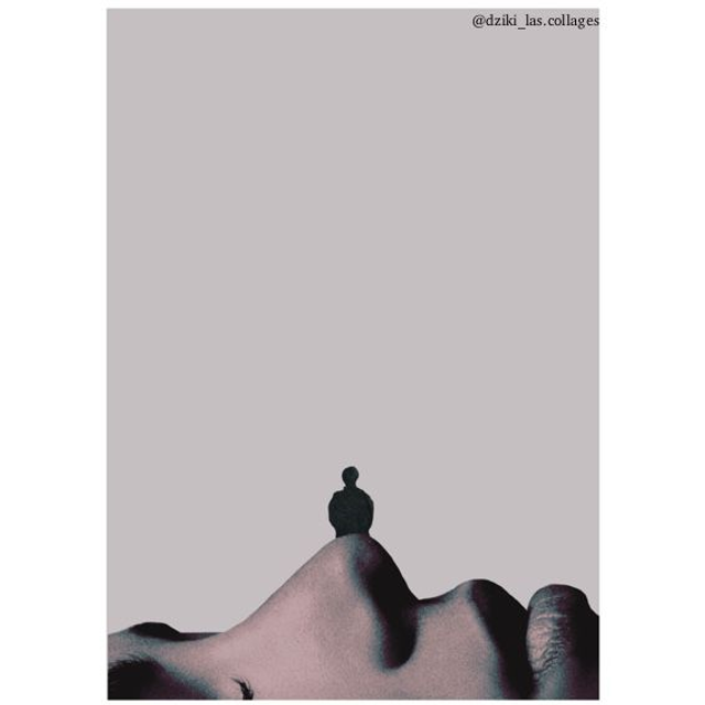 Samotność  - pocztówka 15x21 cm   