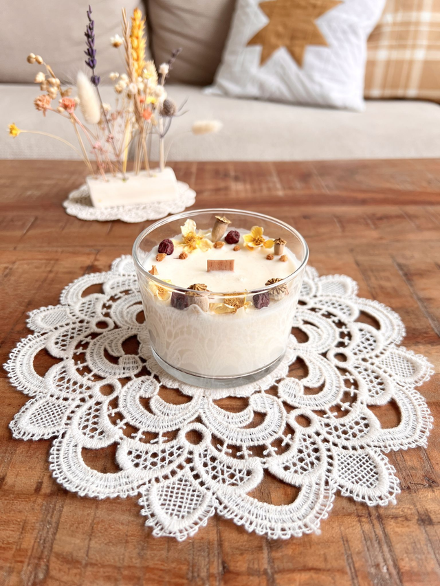 ✨ Bougie Spéculoos - verre "simple"