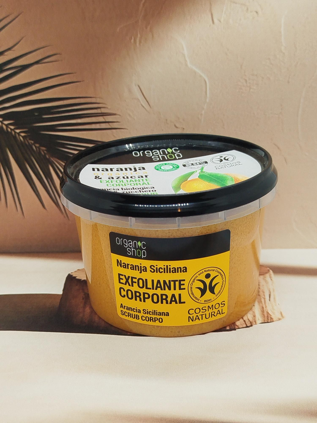 Gommage Epais Corps Miel Cannelle ORGANIC SHOP