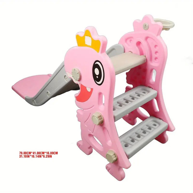 Indoor Slide for To 8 Years Old in Dinosaur Shape