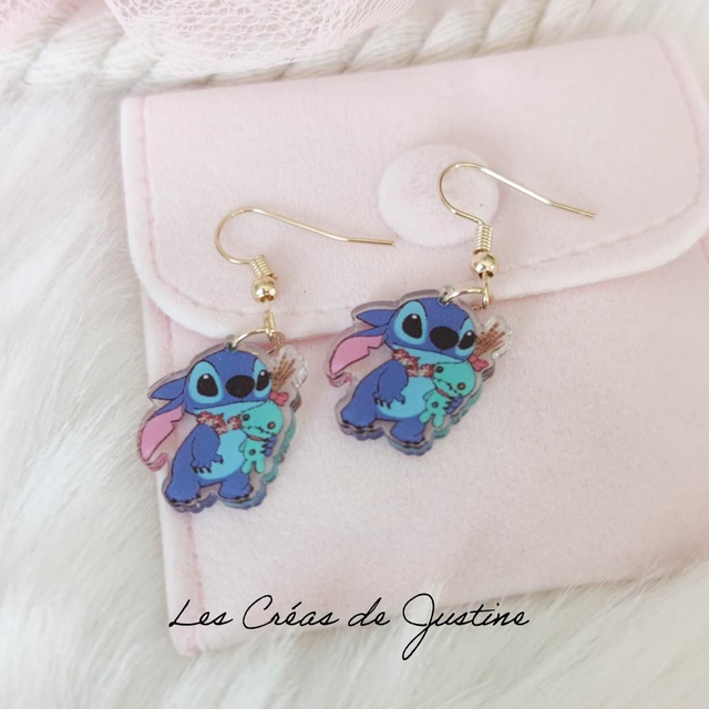 Boucles d&#039;oreilles Stitch 