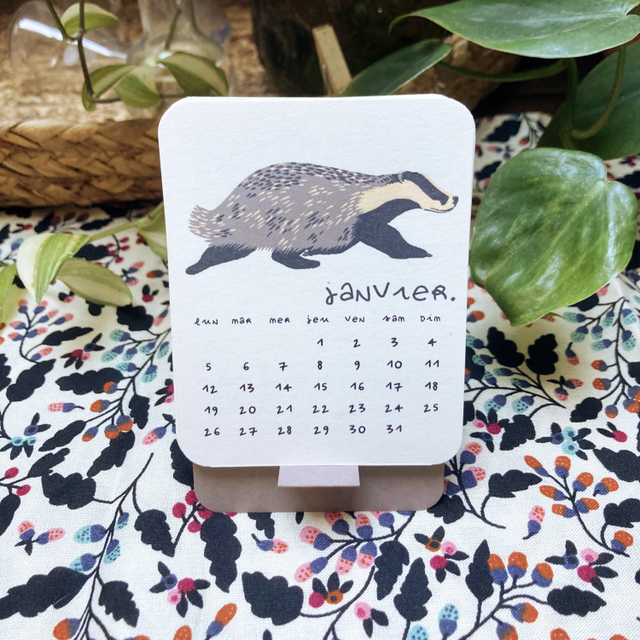 Petit calendrier 2026 des grands prédateurs de France 