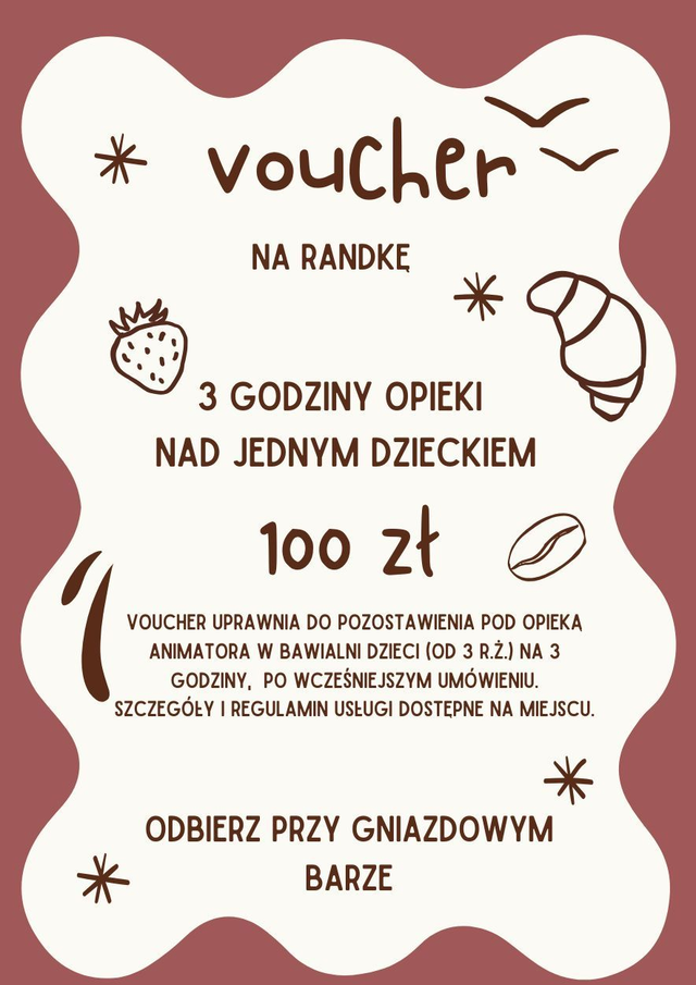 Voucher na randkę (opieka na dzieckiem)