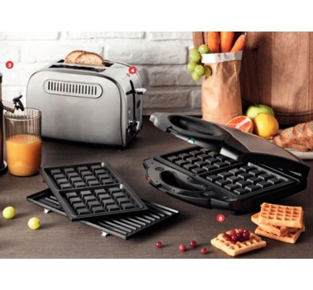 Brandani - Tostiera Bistecchiera Doppia Piastra