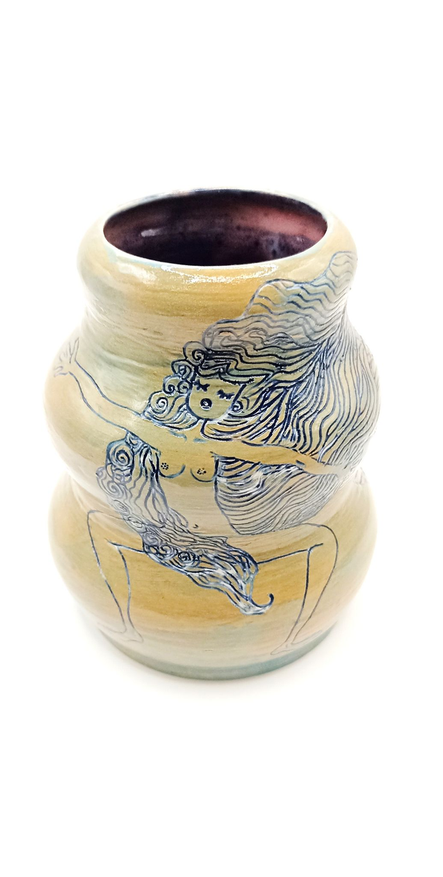 Woman vase