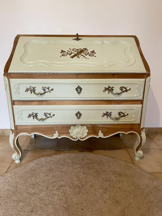 Secrétaire en chêne massif