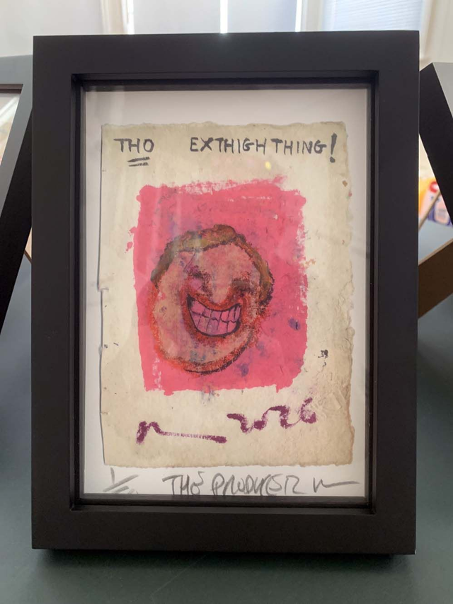 Tho Exthighthing! - Framed Giclée Print