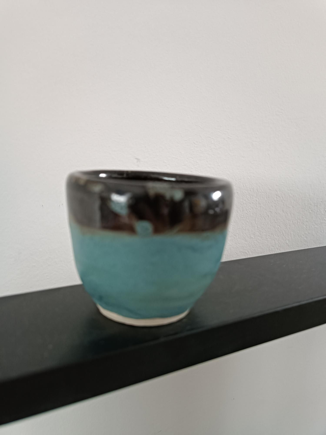 Bol expresso bleu vert 